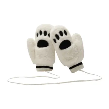 JW Polyester Knit Gloves Women's