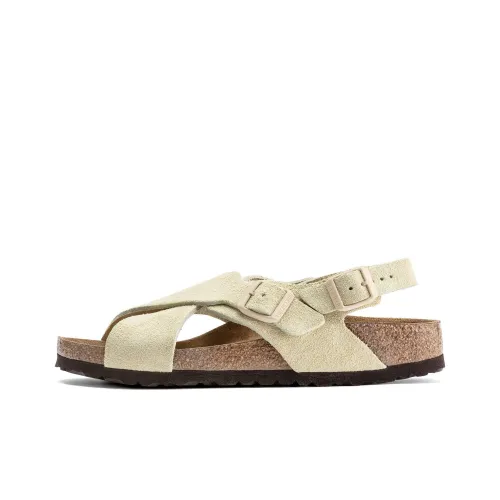 Birkenstock Beach Sandals Women's Light Khaki Narrow Fit