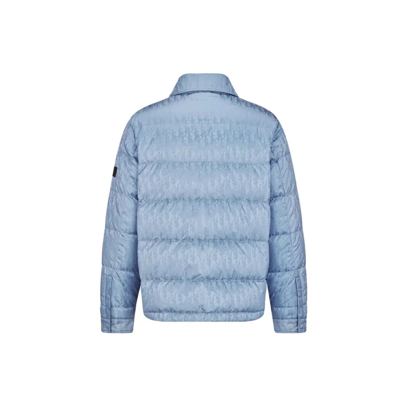 DIOR FW23 Down Jacket Coat Men's Blue-1