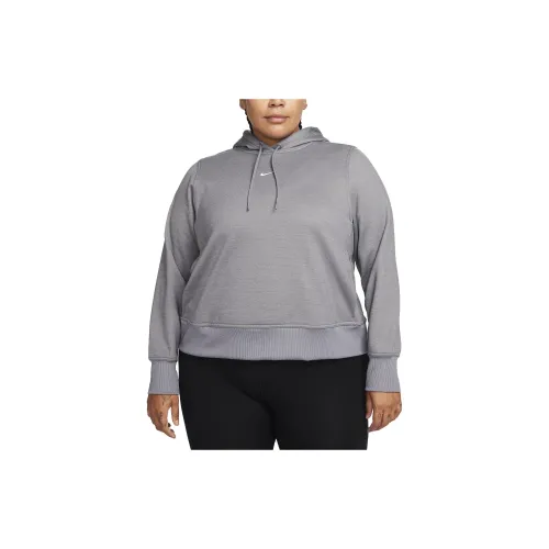 Nike Therma-FIT One Sweatshirts Women's Carbon Gray Mixed