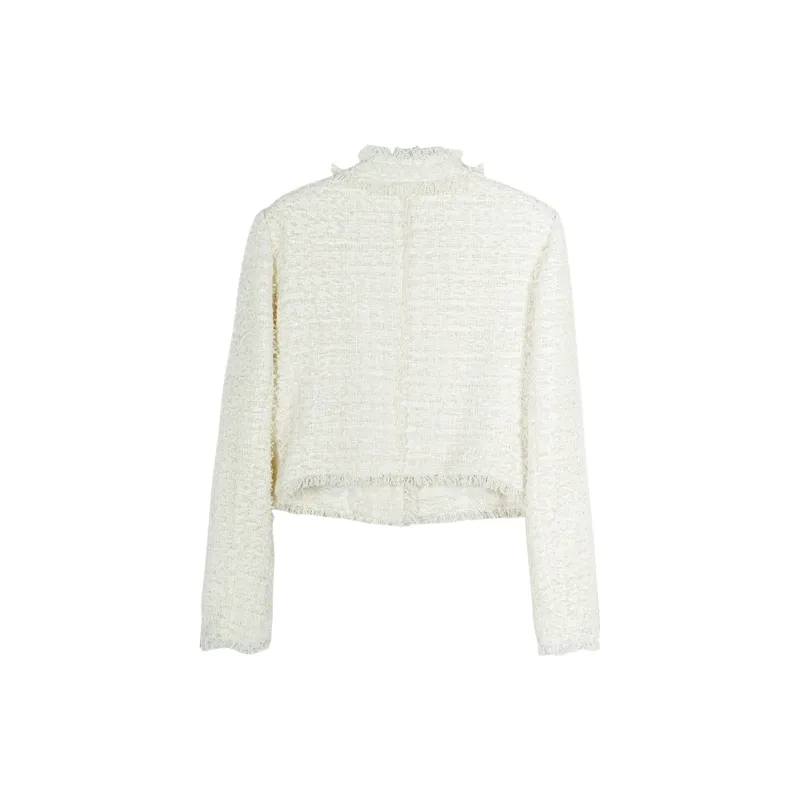 MISSSHINE Jackets Women's Ecru-1
