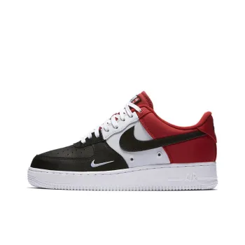 Nike Air Force 1 Low Black Toe Mini Swoosh