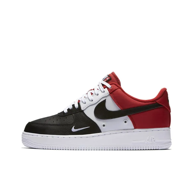 Nike Air Force 1 Low Black Toe Mini Swoosh-0