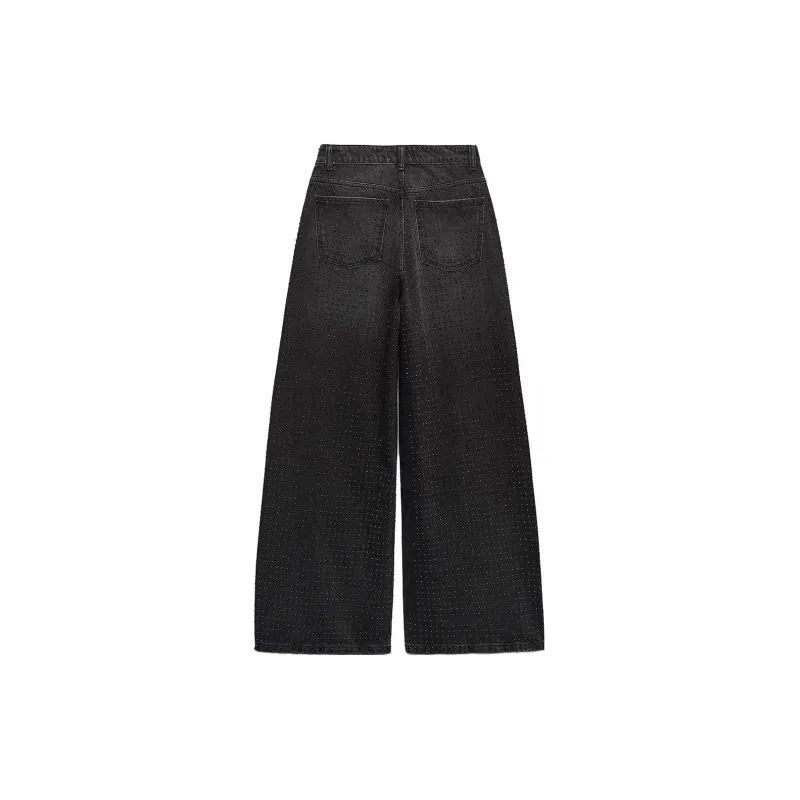 ZARA Jeans Women's Black-1