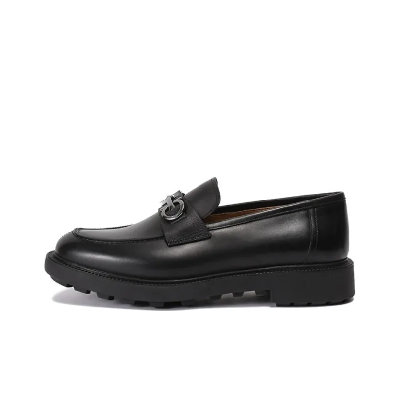 FERRAGAMO Casual Shoes 3.5cm Men's Black-0