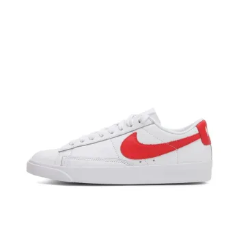 Nike Blazer Durable Breathable Low Top Skateboard Shoes Women's White