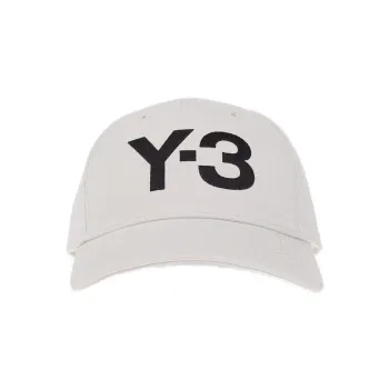 Y 3 Logo Printed Baseball Cap