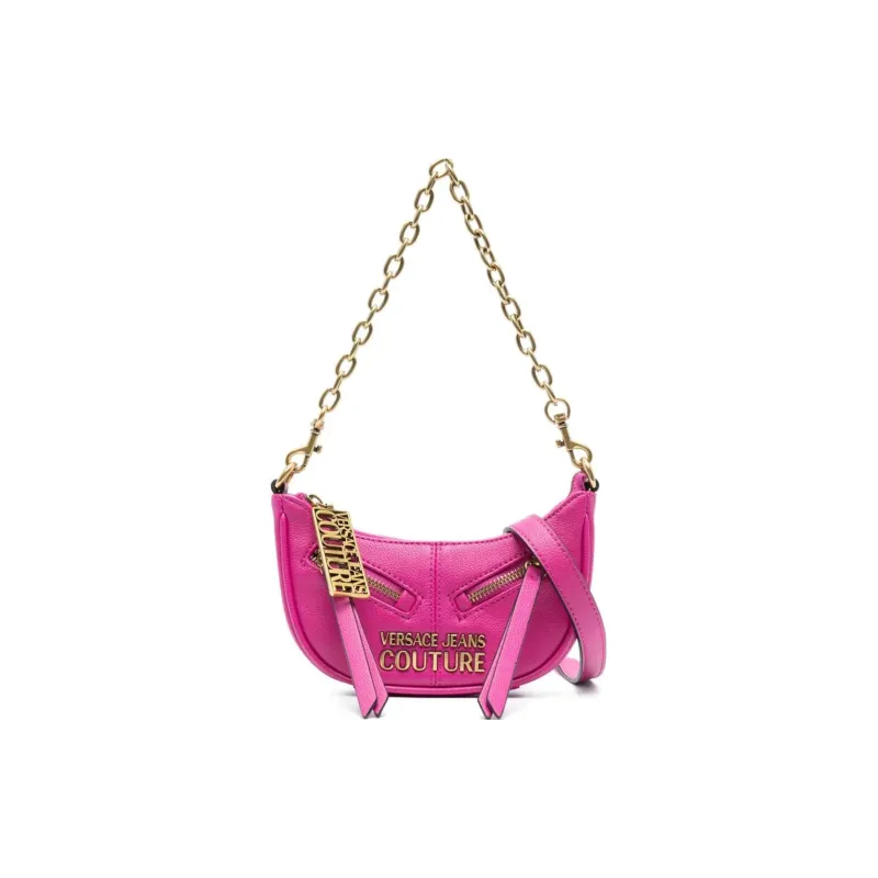 VERSACE JEANS COUTURE Polyester Shoulder Bag, Crossbody Bag Women's Orchid Purple-0