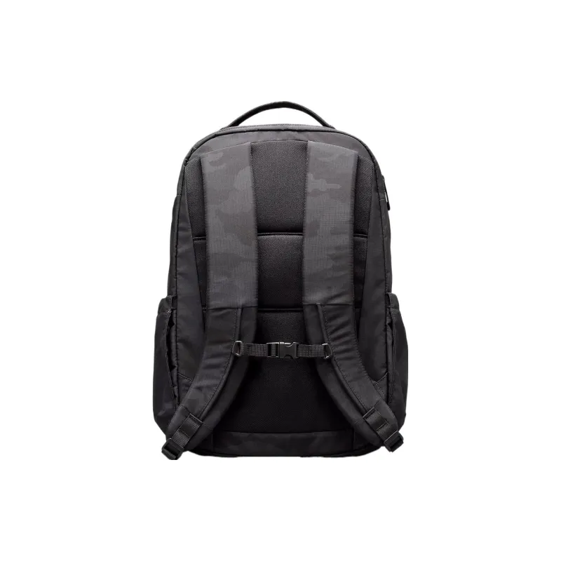 Lululemon Water-Resistant Fabric Laptop Bag Backpack Regular Unisex Camouflage Deep Coal Black-1