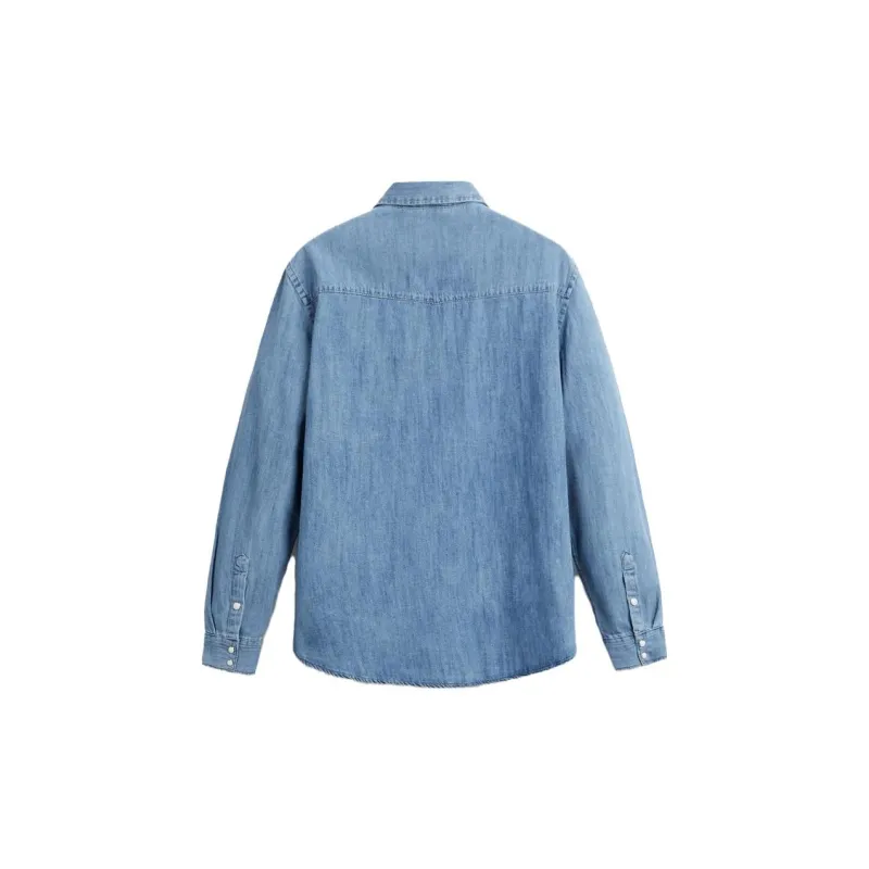 ZARA Shirts Men Medium Blue-1