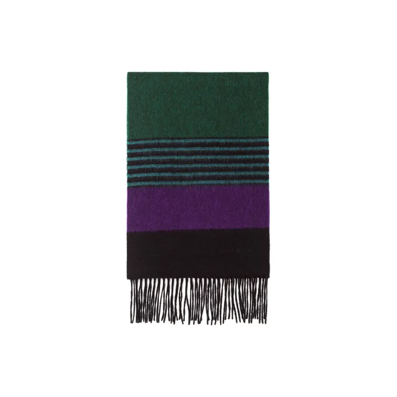 MARJAKURKI Red Scarf Atmosphere Between The Heavens Greeting Card Elegance Unisex-1