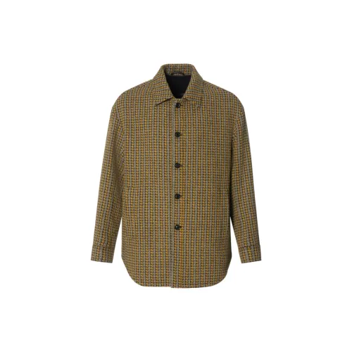 ANDREW MACKENZIE Coats Men Yellow