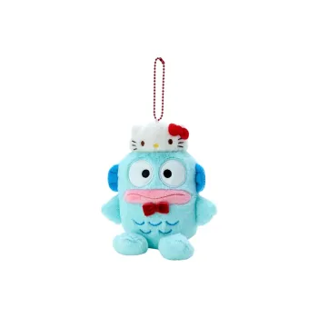 Sanrio Hangyodon Hello Kitty50 Anniversary HANGYODON Dolls Plush Pendant 16cm High