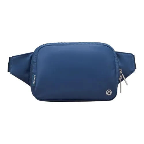 Lululemon Nylon With Recycled Polyester Sling Bag, Fanny Pack Large Size Unisex Asphalt Blue