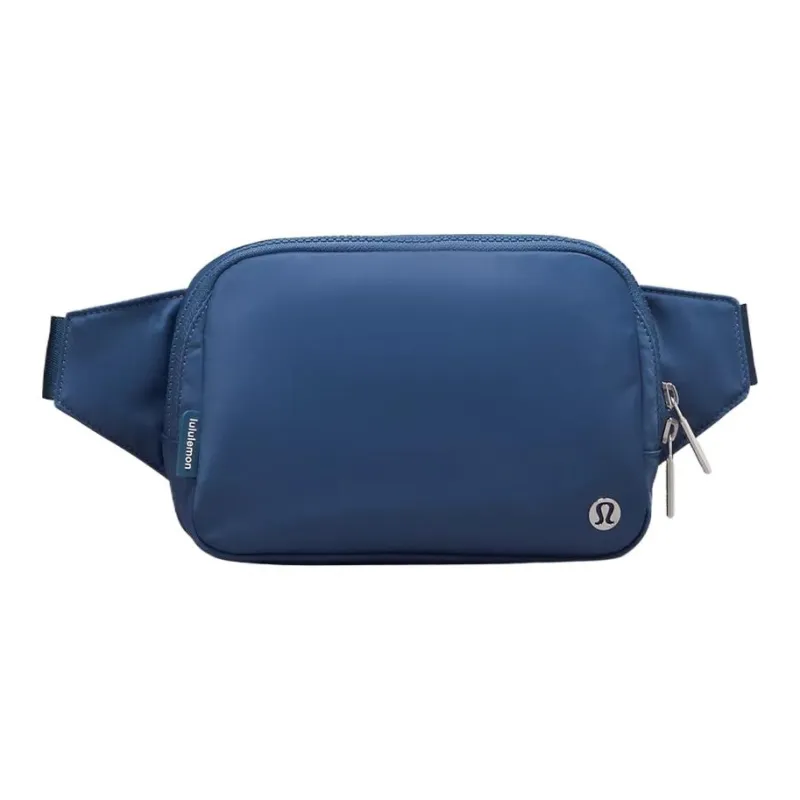 Lululemon Nylon With Recycled Polyester Sling Bag, Fanny Pack Large Size Unisex Asphalt Blue-0