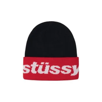Stussy Helvetica Jacquard Beanie