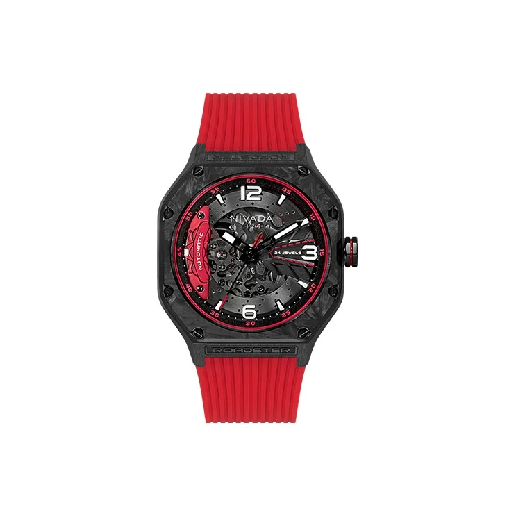 NIVADA Supercar Automatic Mechanical Movement Unisex Watch Black Dial N93620221502-0