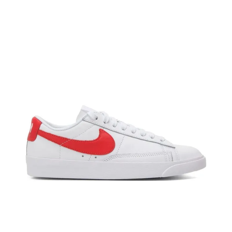 Nike Blazer Durable Breathable Low Top Skateboard Shoes Women's White-1