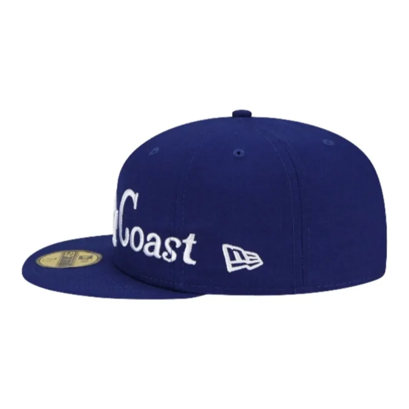 New Era Los Angeles Dodgers West Coast Script 59Fifty Fitted Hat-3