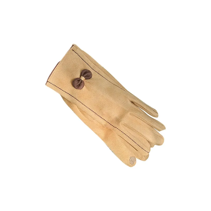 Classmate Yang Suede Knit Gloves Women's-2