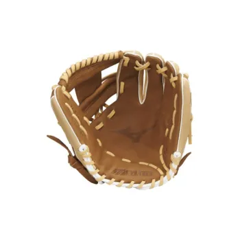 Mizuno Baseball Gloves Catcher's Glove Top Grain Cow Leather Unisex Coffee