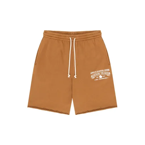 Denim Tears Sports Shorts Unisex Brown