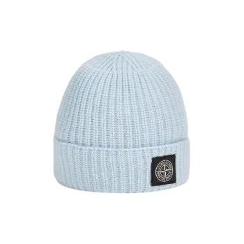 STONE ISLAND Beanies Unisex Light Blue