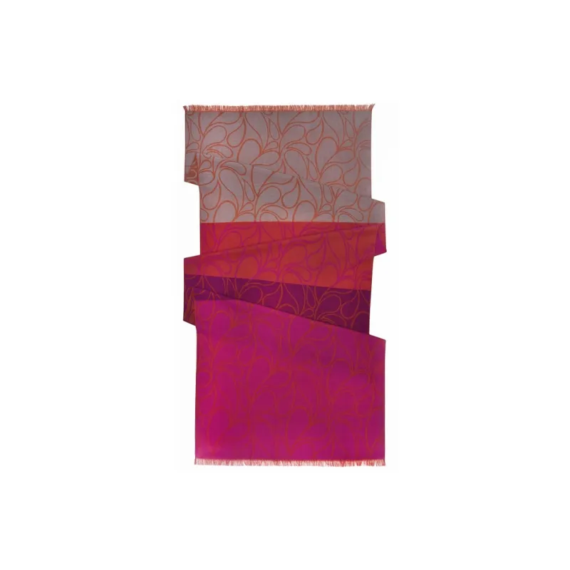 MARJAKURKI Red Scarf Atmosphere Advanced Ripples In The Stream Greeting Card Elegance Women's-5