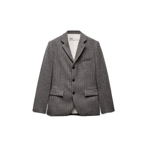 ZARA Business Suits Women's Gray