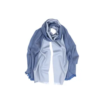 MARJAKURKI Red Scarf With Serene Snowy Night Greeting Card Exuding Elegance And Nurturing Warmth Women's