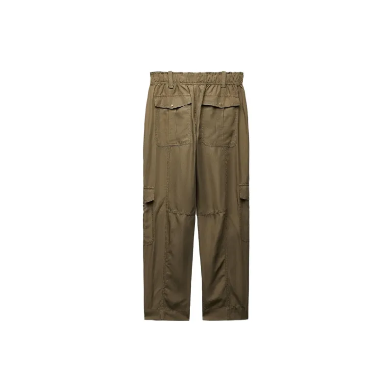 ZARA Cargo Pants Women's Brown-1