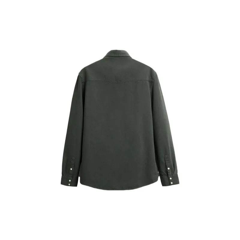 ZARA Shirts Men Dark Gray-1