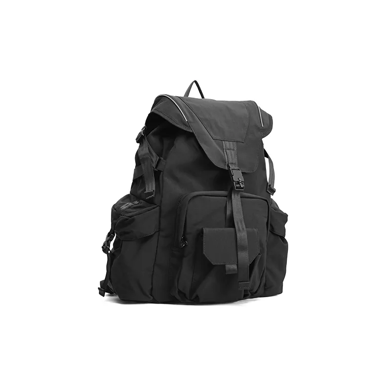 MYEDITION Helmet Bag, Backpack, Outdoor Bag Nylon Fabric Black Unisex-4