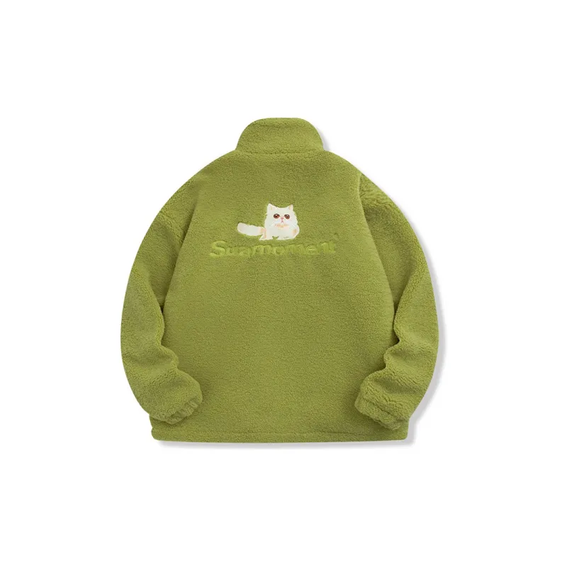Suamoment Velvet Jackets Unisex-5