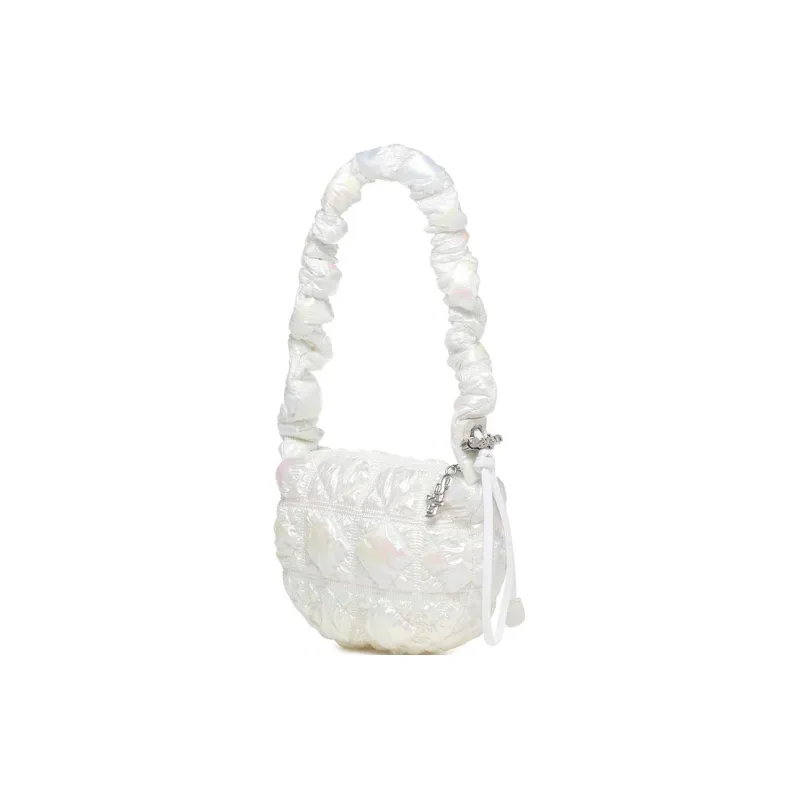 CARLYN Nylon Shoulder Bag Crossbody Bag Regular Women's White-1