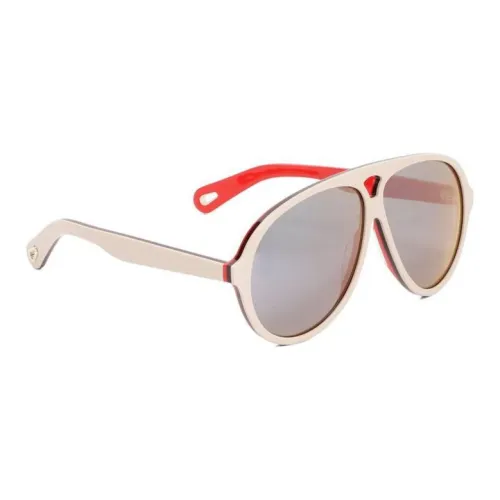 Chloé Pilot-frame Logo-engraved Sunglasses