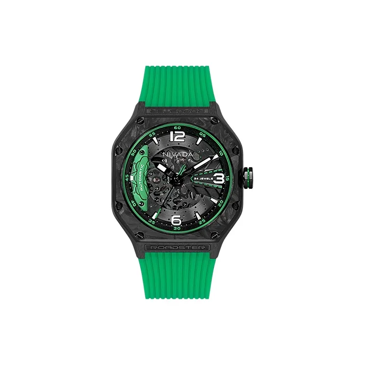 NIVADA Supercar Automatic Mechanical Movement Unisex Watch Black Dial N93620221502-4