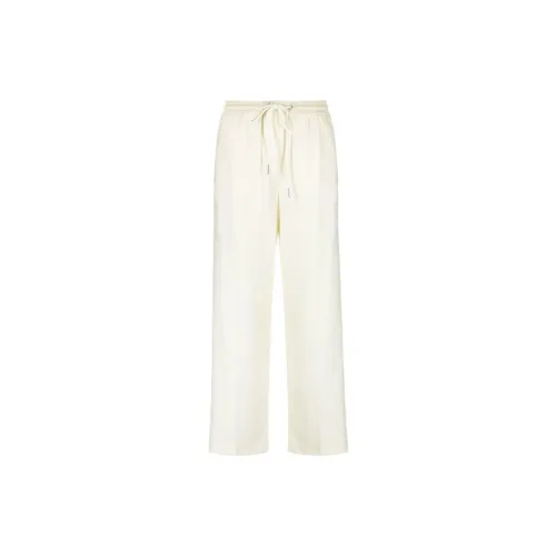 Moncler Frayed Tape-detail Drawstring Trousers