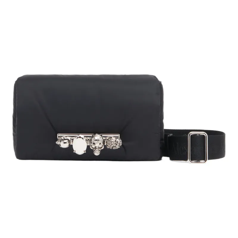 Alexander McQueen Nylon Fanny Pack Men's Black-0