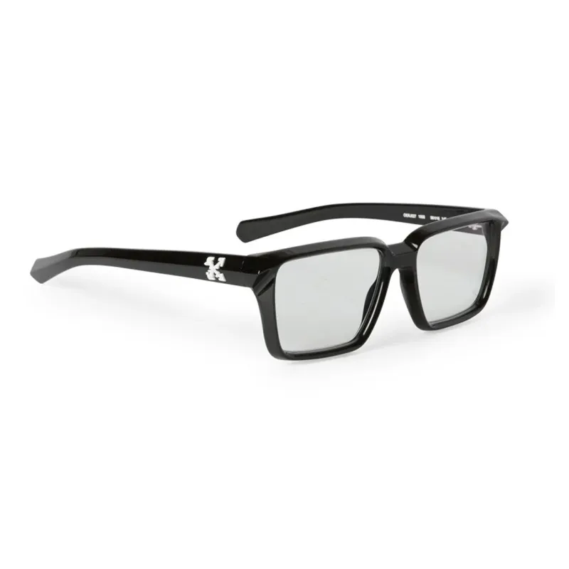 OFF-WHITE Acetate Square Sunglasses Unisex Black-2