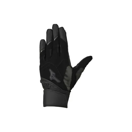 Mizuno Baseball Gloves Hitting Gloves Unisex Black