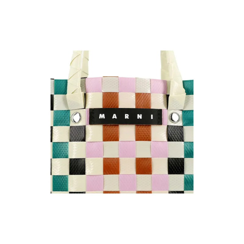 MARNI Polypropylene Basket Bag One Shoulder Handbag Kids' Multicolor-5