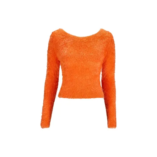 Marine Serre Sweaters Women's Orange