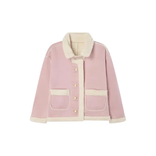 LEMON FAIRY Puffer Jackets Women's Pink