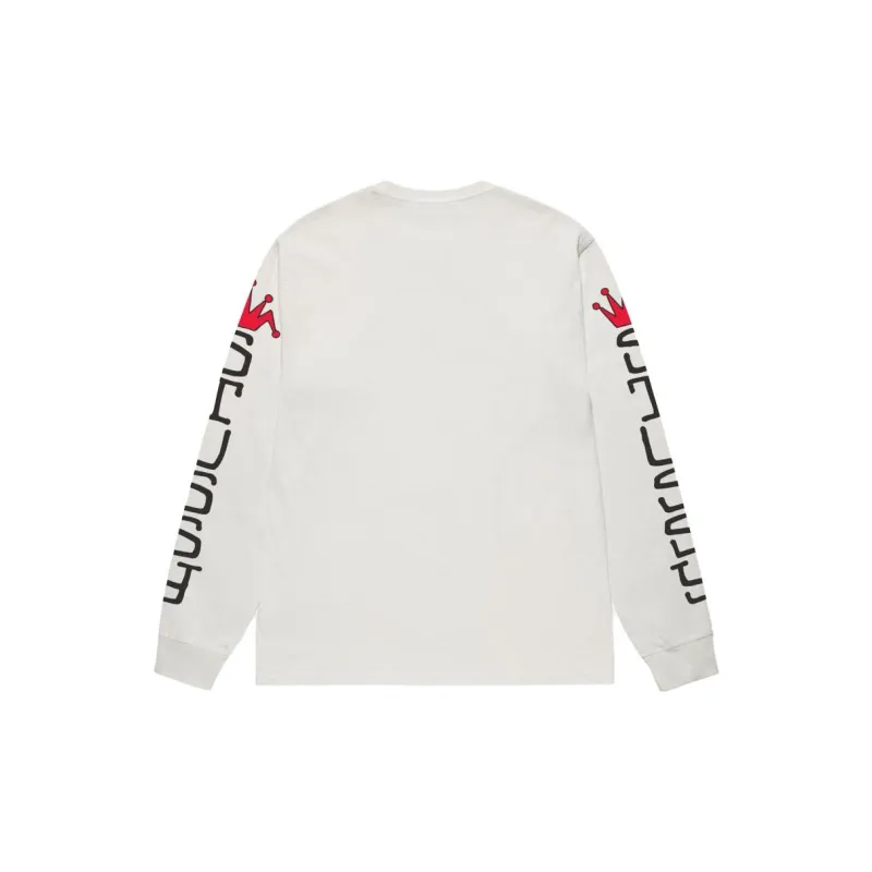 Stussy Pigment Dyed Jumbo Long Sleeve Tee-5