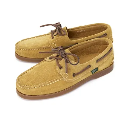 Paraboot Boat Shoes Men's Light Umber-4