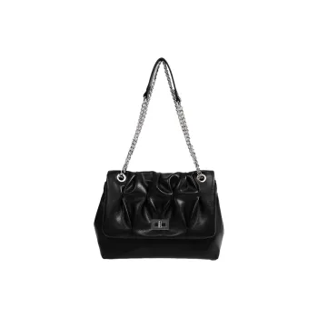 UNITE STAR PU Hobo Bag Shoulder Bag Crossbody Bag Regular Women's Black/White