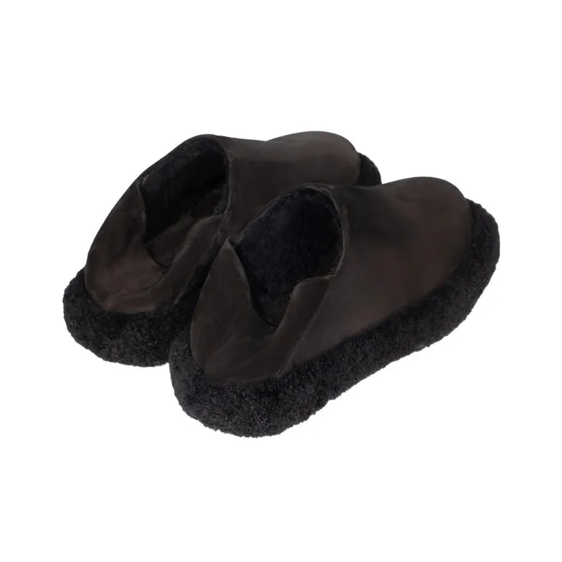 NATASHA ZINKO Monster Shearling Convertible Slides-3