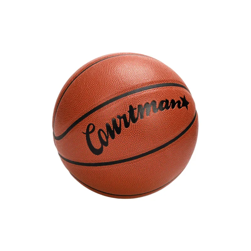 COURTMAN PU Basketball Brown Size 7 Training Unisex-4