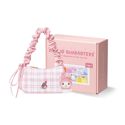 Zgo Sanrio, My Melody Collection Polyester Shoulder Bag, Underarm Crossbody Bag Women's Pink